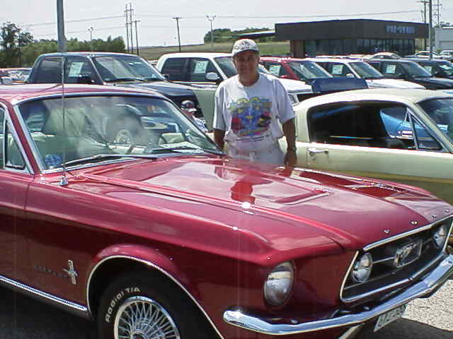 My 1967 Mustang Coupe at Waco